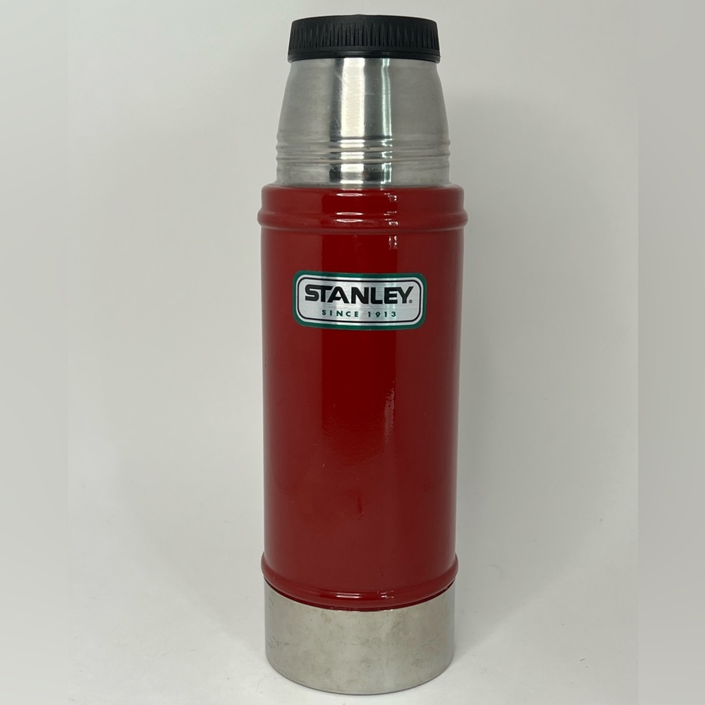 Vintage Stanley Red Legendary Bottle Thermos